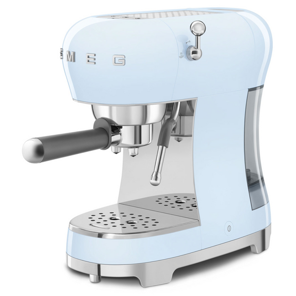 Smeg Manual Espresso Coffee Machine #ECF02PBUS - Pastel Blue