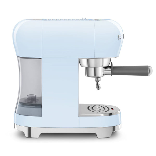 Smeg Manual Espresso Coffee Machine #ECF02PBUS - Pastel Blue