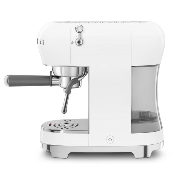 Smeg Manual Espresso Coffee Machine #ECF02WHUS - White