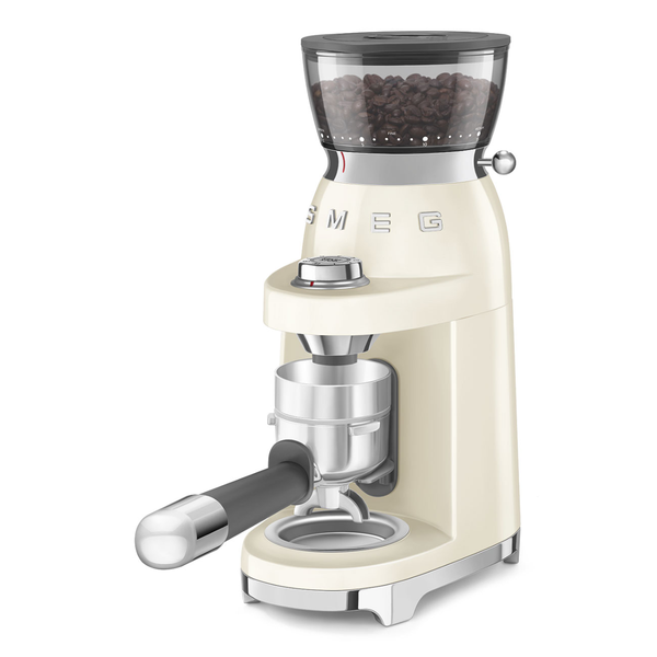Smeg Coffee Grinder, Cream #CGF03CRUS