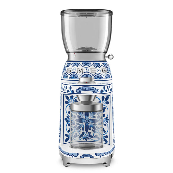 Smeg 50’s Style Dolce&Gabbana Coffee Grinder CGF01, Blu Mediterraneo