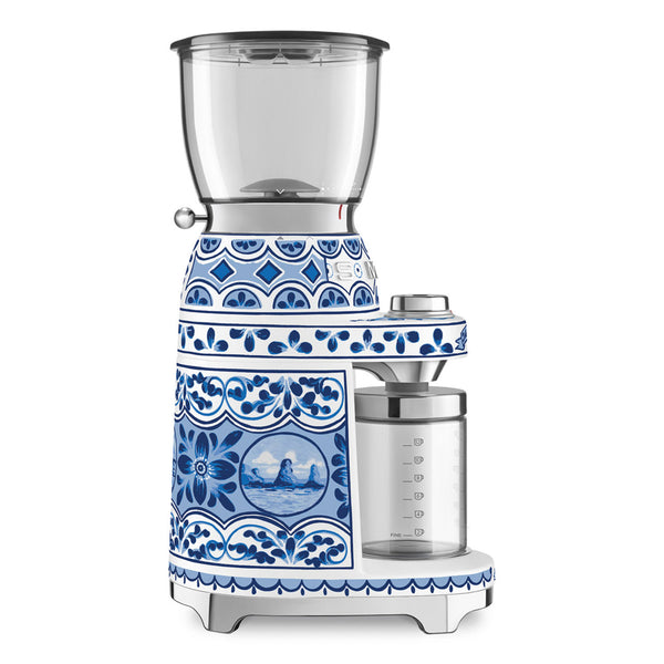 Smeg 50’s Style Dolce&Gabbana Coffee Grinder CGF01, Blu Mediterraneo