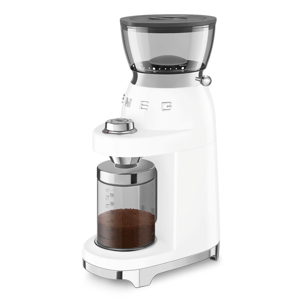 Smeg Coffee Grinder, White #CGF03WHUS