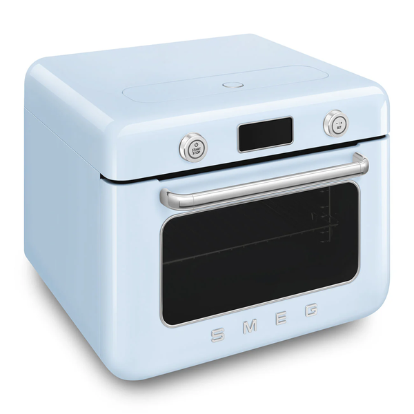 Smeg 10-in-1 Combi Steam Oven & Air Fryer, Pastel Blue #COF01PBUS
