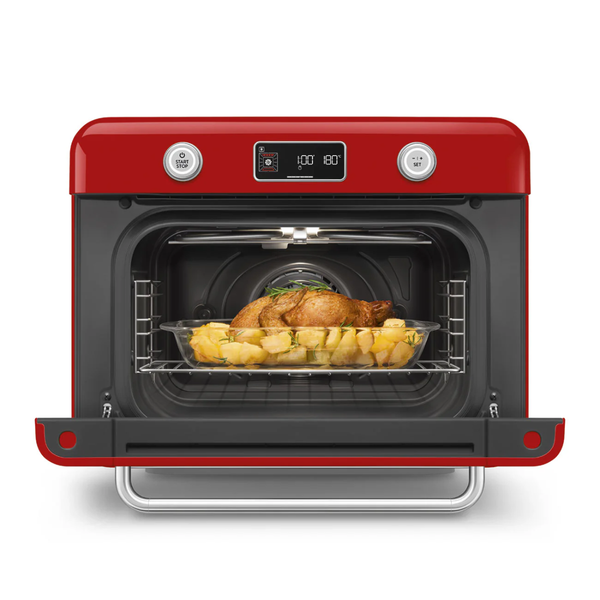 Smeg 10-in-1 Combi Steam Oven & Air Fryer, Red #COF01RDUS