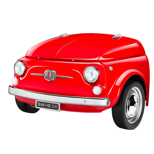 SMEG 500 Fiat Beverage Cooler, Red #SMEG500RDUS (Special Order)