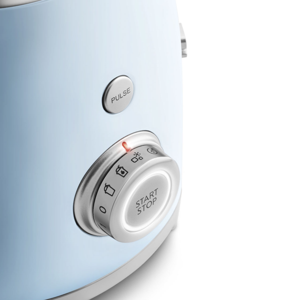 Smeg Glass Jar Stand Blender, Pastel Blue #BLF03PBUS