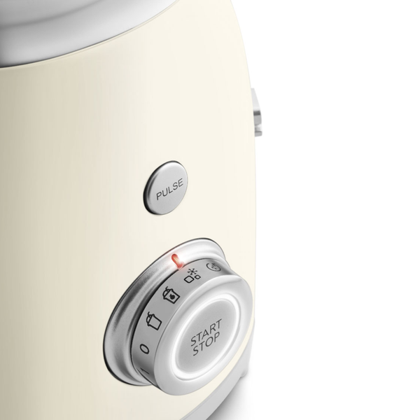 Smeg Glass Jar Stand Blender, Cream #BLF03CRUS