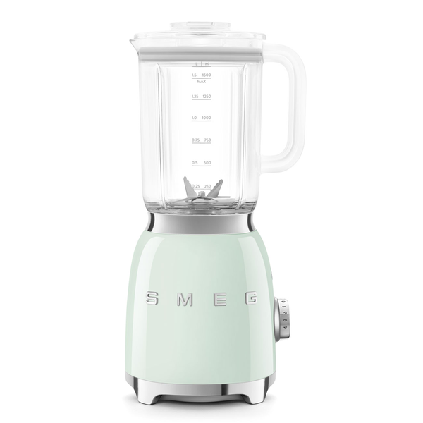 Smeg Glass Jar Stand Blender, Pastel Green #BLF03PGUS