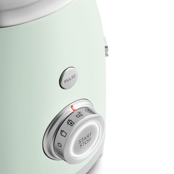 Smeg Glass Jar Stand Blender, Pastel Green #BLF03PGUS