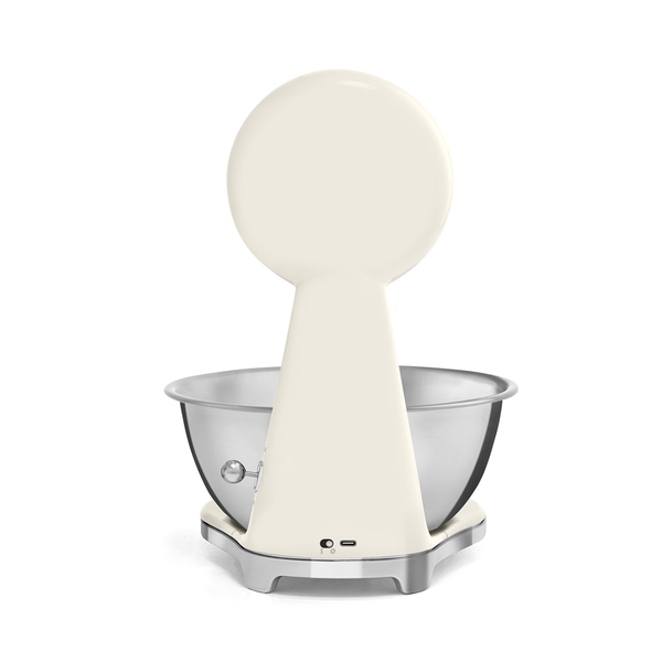 Smeg Analog and Digital Kitchen Scale, Cream #KSF01CRWW
