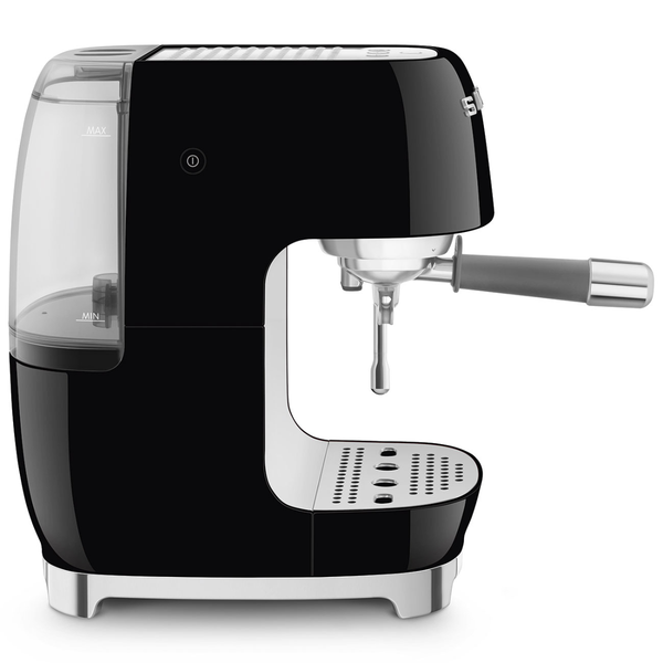 Smeg Manual Espresso Coffee Machine With Cold Brew, Black #ECF03BLUS