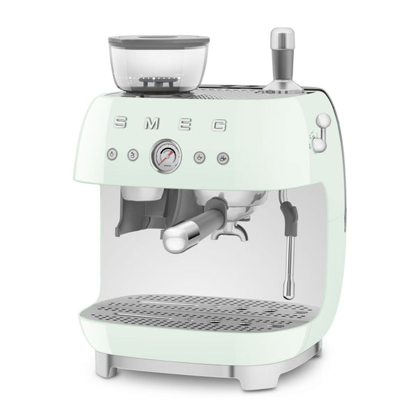 SMEG Manual Espresso Machine, Green #EGF03PGUS