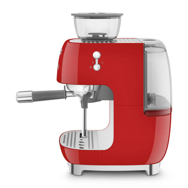 SMEG Manual Espresso Machine, Red #EGF03RDUS