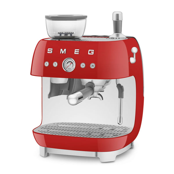 SMEG Manual Espresso Machine, Red #EGF03RDUS