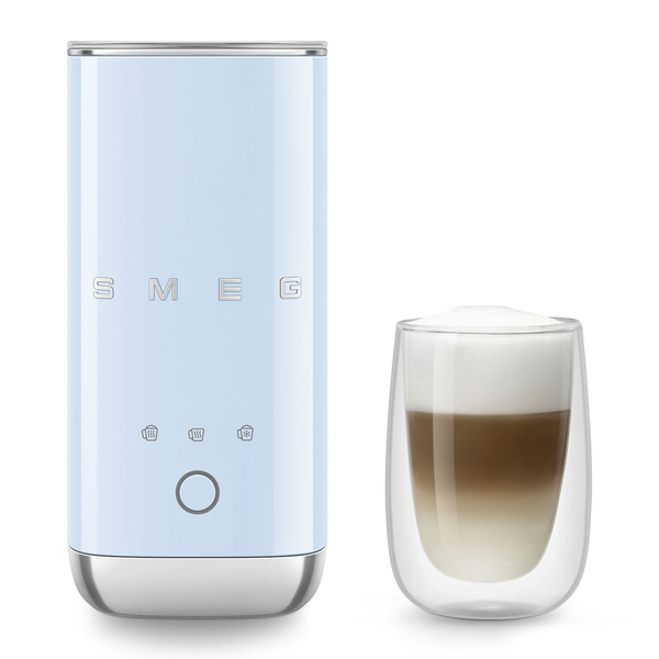 SMEG Milk Frother, Pastel Blue #MFF02PBUS