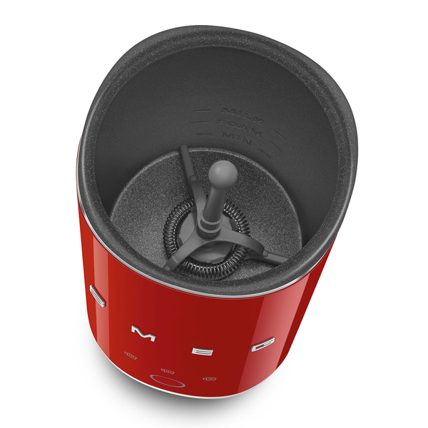 SMEG Milk Frother, Red #MFF02RDUS