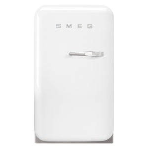 SMEG Retro Left Hand Mini Fridge, White #FAB5ULWH3(This item ships in 3-7 business days after ordering)