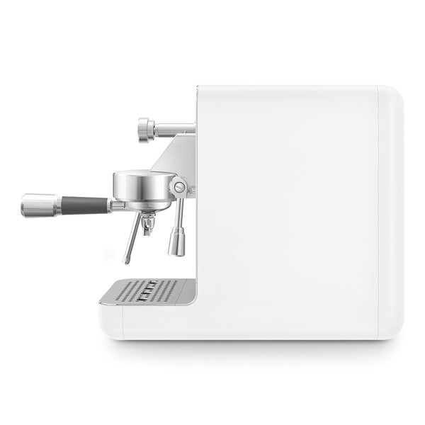 Smeg Minipro Espresso Machine, Matte White #EMC02WHMUS