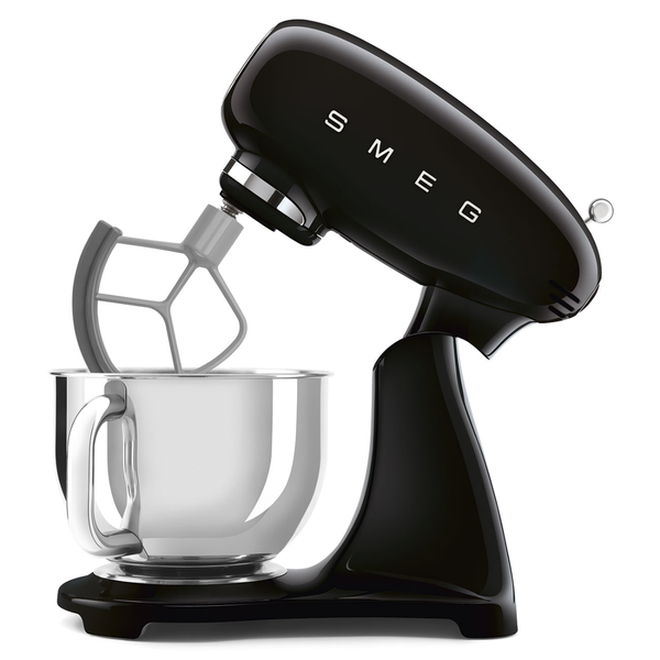 Smeg Tilting Stand Mixer, Black #SMF05BLUS