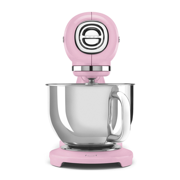 Smeg Tilting Stand Mixer, Pastel Pink #SMF05PKUS