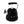 Smeg Retro Style Whistling Kettle 2.3L, Glossy Black