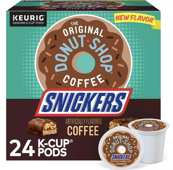 The Original Donut Shop Snickers K-Cup® Pods, 24 Pack