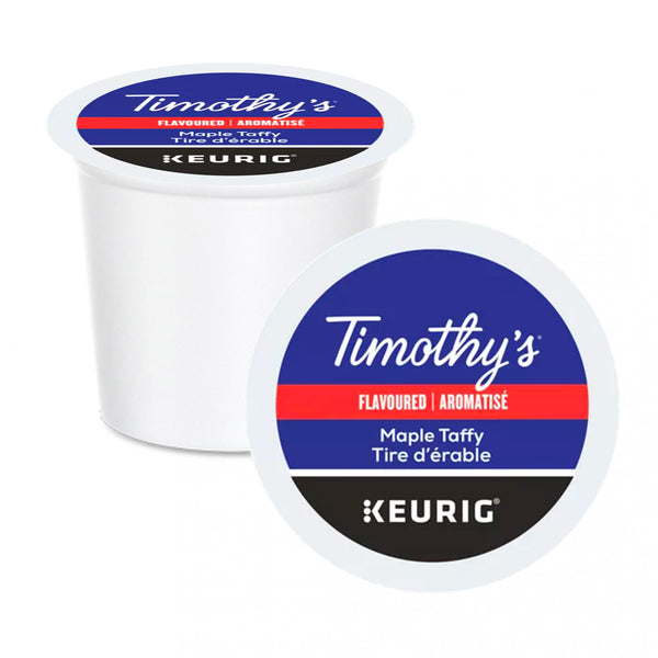 Timothy's Maple Taffy K-Cup® Pods 24 Pack