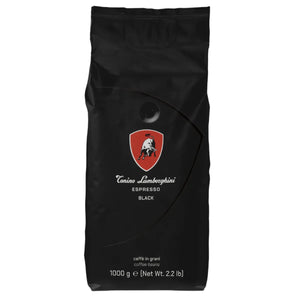 Tonino Lamborghini Black Medium Roast Whole Bean Espresso, 1 kg