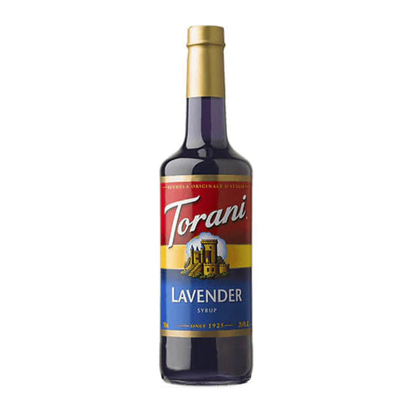 Torani Lavender Syrup 750ml Glass Bottle
