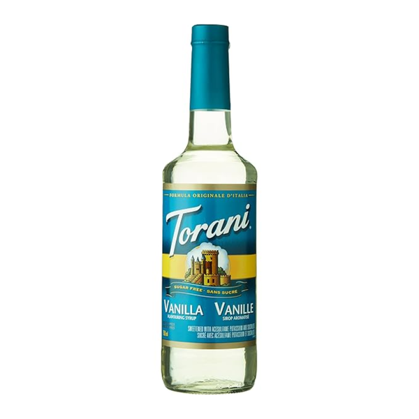 Torani Sugar Free Vanilla Syrup, 750ml