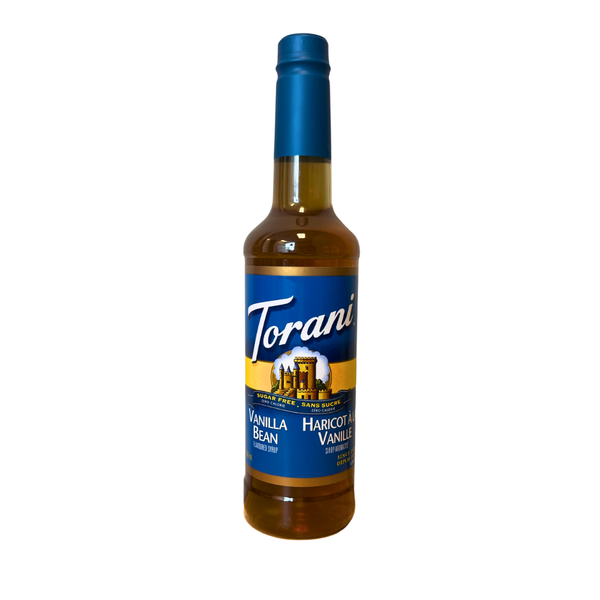 Torani Sugar Free Vanilla Bean Syrup, 750ml