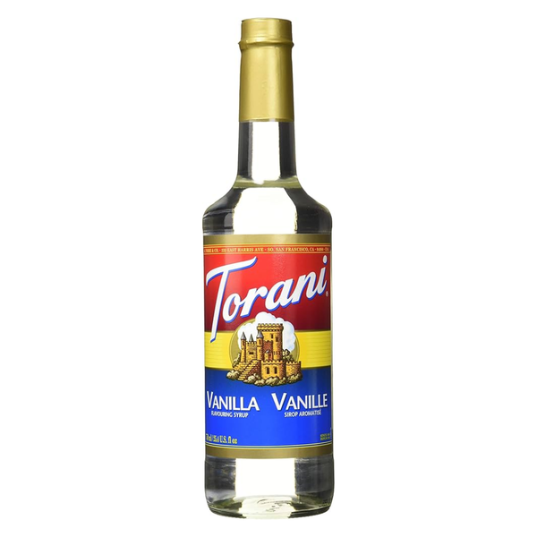 Torani Vanilla Syrup, 750 ml