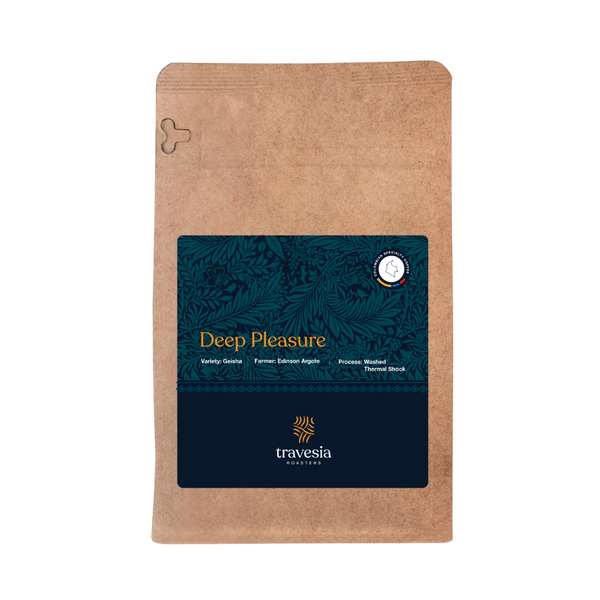 Travesia Roasters Coffee Deep Pleasure Whole Bean Coffee, 250g