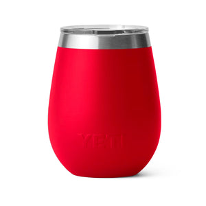 YETI Rambler 10 oz. Wine Tumbler with Magslider Lid, Rescue Red