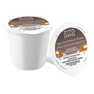 Wolfgang Puck Vanilla French Toast Single Serve Coffee 24 Pack