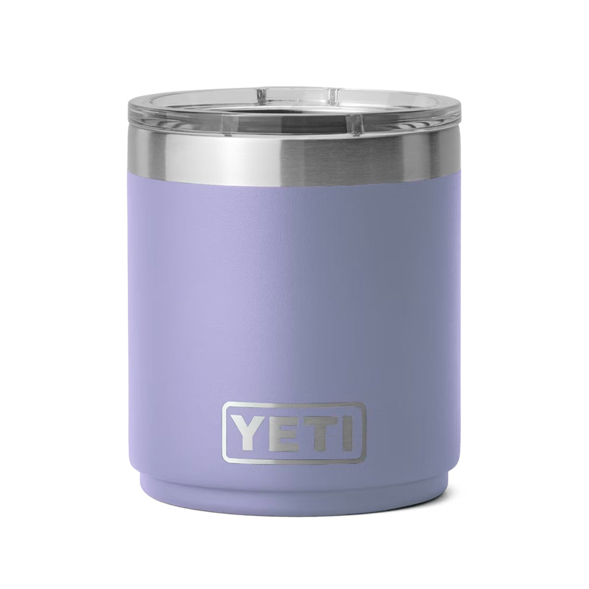 with　oz.　YETI　Lilac　Cosmic　–　Rambler　Coffee　Lowball　10　2.0　MagSlider　Lid,　ECS