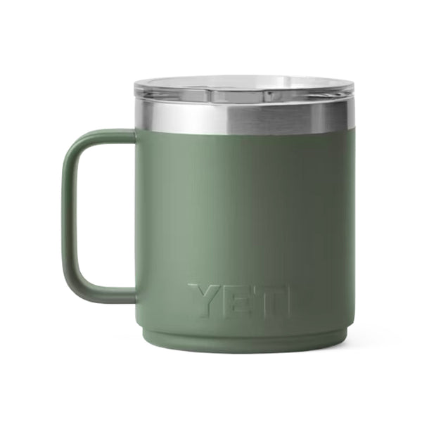 YETI Rambler 10 oz. Mug with Magslider Lid, Camp Green