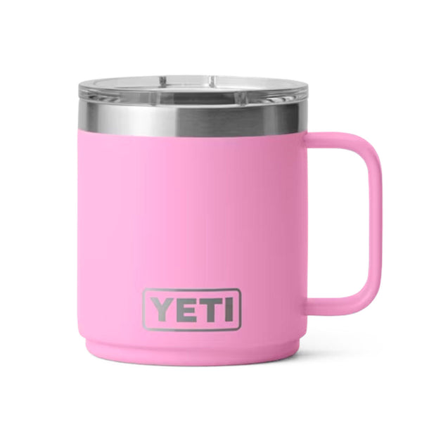 YETI Rambler 10 oz. Mug with Magslider Lid, Power Pink