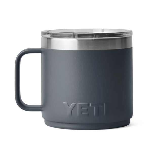 YETI Rambler 14 oz. Stackable Mug with MagSlider Lid, Charcoal