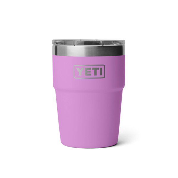 YETI Rambler 16 oz. Stackable Pint Cup with Magslider Lid, Desert Bloom