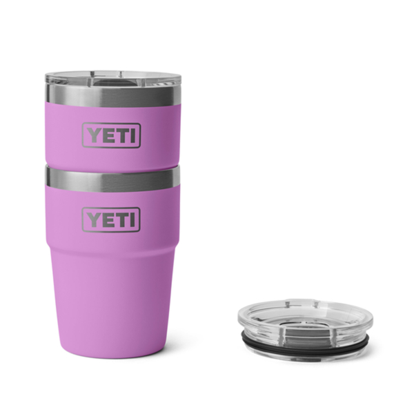 YETI Rambler 16 oz. Stackable Pint Cup with Magslider Lid, Desert Bloom
