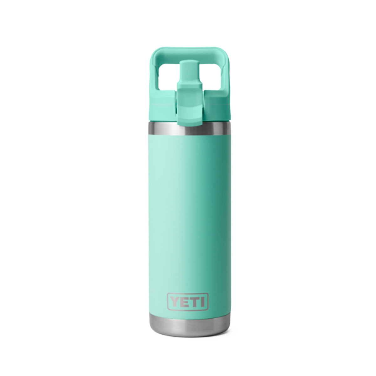 YETI Rambler 18 oz. Bottle With Straw Cap, Seafoam – ECS Coffee