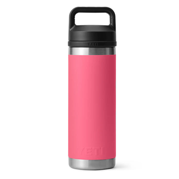 YETI Rambler 18 oz. Bottle with Chug Cap, Tropical Pink