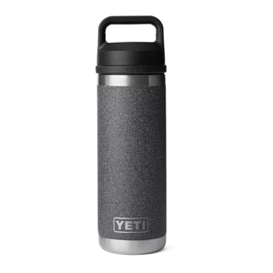 YETI Rambler 18 oz. Bottle with Chug Cap, Black Stone