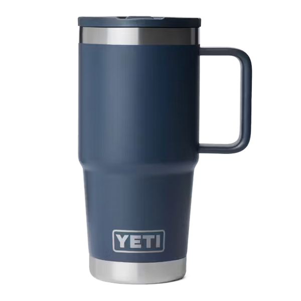 Mug YETI Rambler 59 cl avec couvercle à paille, bleu marine