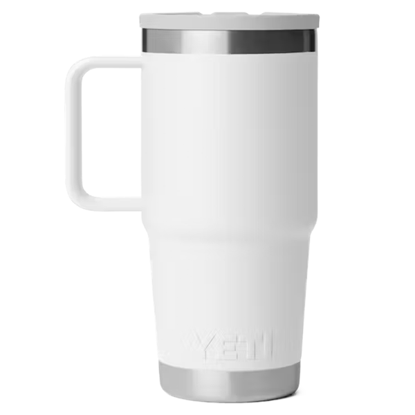 Mug YETI Rambler 59 cl avec couvercle à paille, blanc