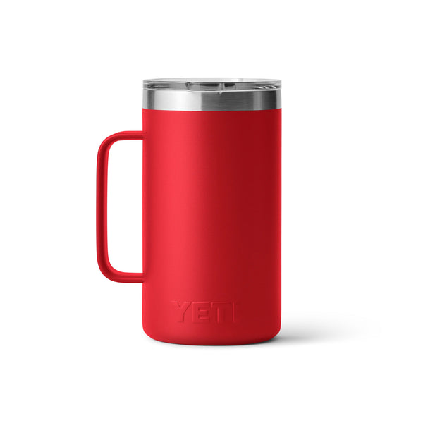 YETI Rambler 24 oz. Mug with MagSlider Lid, Rescue Red