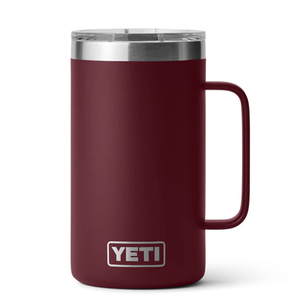 YETI Rambler 24 oz. Mug with MagSlider Lid, Wild Vine Red