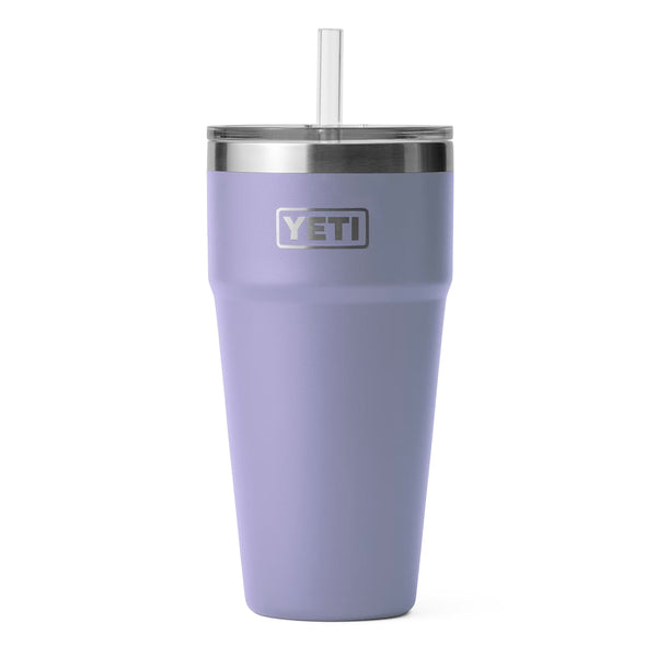YETI Rambler 26 oz. Stackable Cup with Straw Lid, Cosmic Lilac